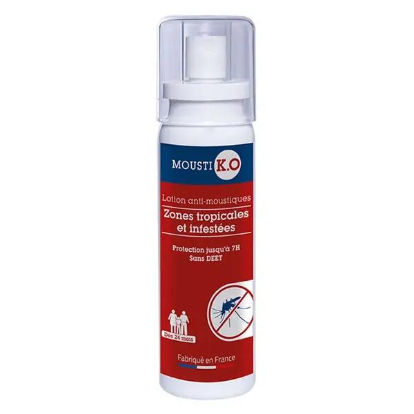 Mousti K.O Lotion anti-moustiques - Zones tropicales & infestées 100ml