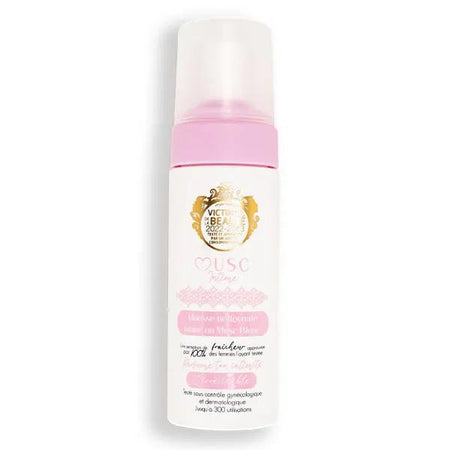 Musc Intime Musc Blanc - L’irrésistible Mousse nettoyante intime 150ml