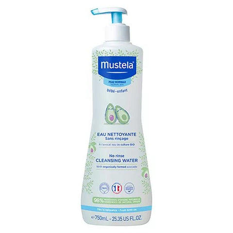 Mustela Bain & Toilette Eau Nettoyante Sans Rinçage 750ml