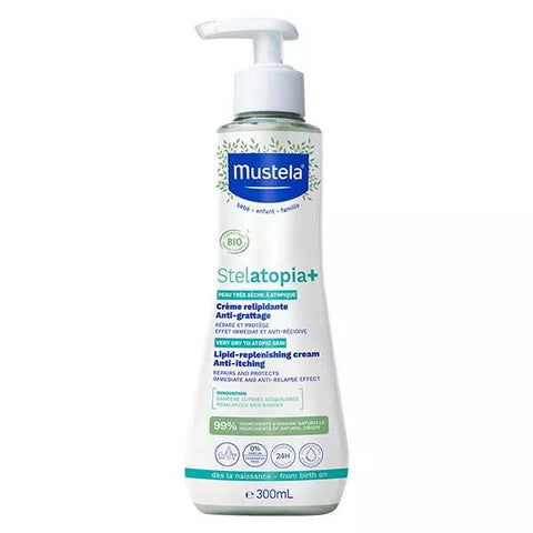 Mustela Stelatopia+ Lipidauffüllende Bio-Creme 300ml