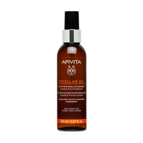 Apivita Huile En Lait Nettoyant Micellaire 150 ml