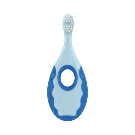Plic Brosse à dents 0-2 ans anneau de dentition capuchon bleu (1 pièce)