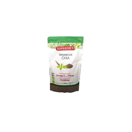 Superdiet Graines de chia bio (200 g)