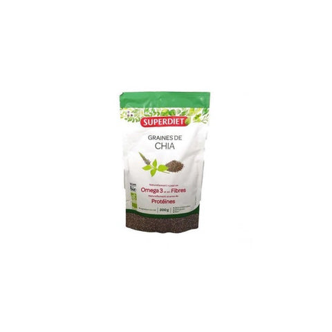 Superdiet Graines de chia bio (200 g)