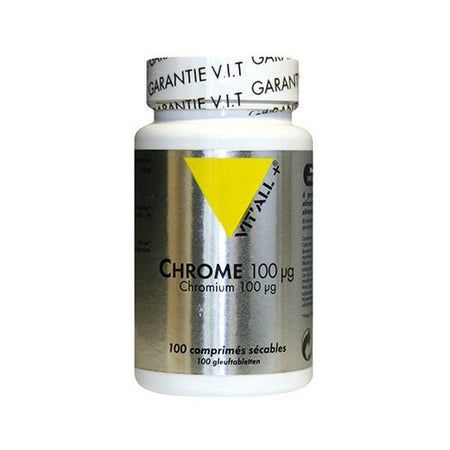 VIT'ALL+ Chrome 100 comprimés