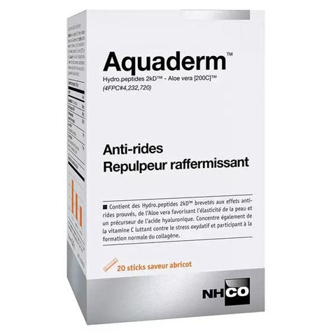 NHCO Aquaderm Anti-Falten Aufpolsternd und straffend 20 Sticks Aprikosengeschmack
