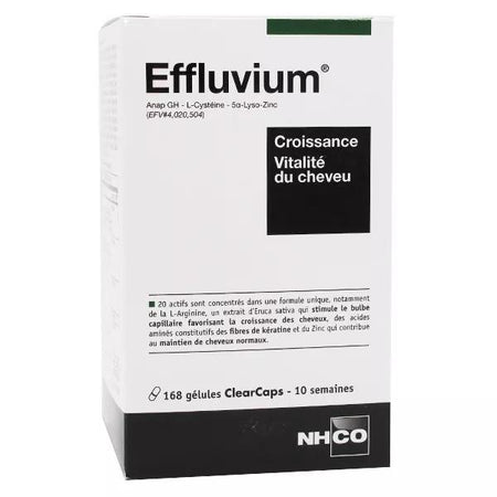 NHCO Effluvium Anti-chute Croissance et Vitalité Cheveux et ongles 168 gélules