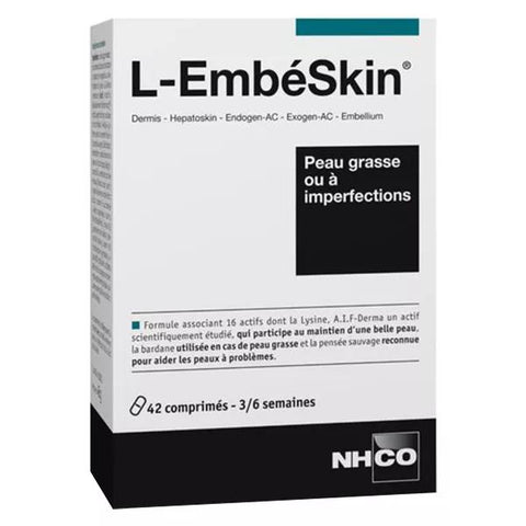 NHCO L-EmbéSkin fettige oder unreine Haut 42 Tabletten