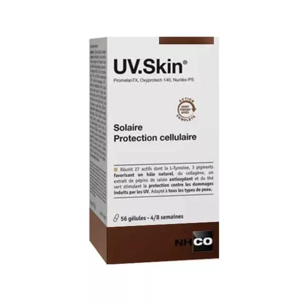 NHCO UV.Skin solaire protection cellulaire/Autobronzant 56 gélules