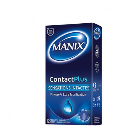 Manix Contact Plus Kondom (12 Stück)