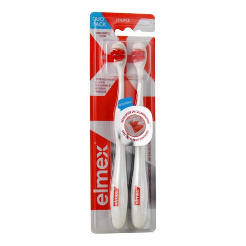 Elmex Interdental Präzision 2 Zahnbürsten Sanft