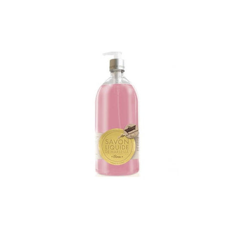 Les Petits Bains de Provence Flüssige Marseille-Seife Rose (1 L)
