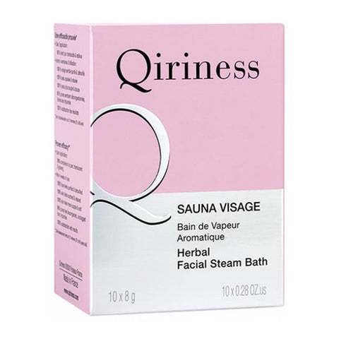 Qiriness Sauna Visage Aromatisches Dampfbad (10x8g)