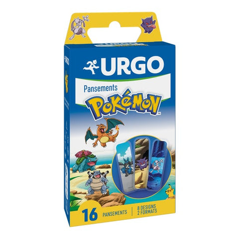 URGO Pokémon Plasters — 16 pieces