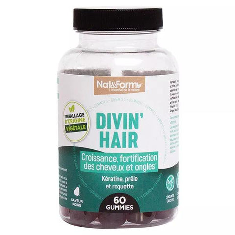 Nat & Form Activ' Divin'Hair 60 Gummis