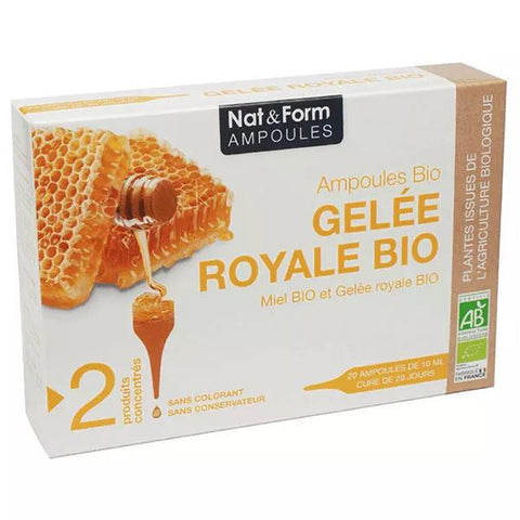 Nat & Form Bio Gelee Royal Ampullen 20 Stück