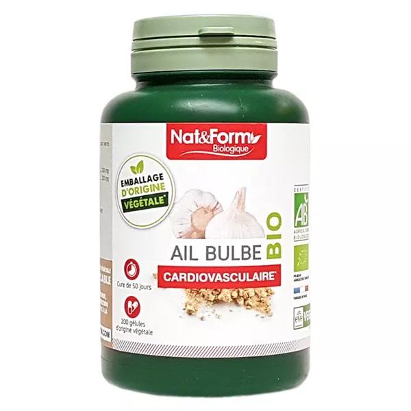 Nat & Form Bio Ail Bulbe 200 gélules végétales