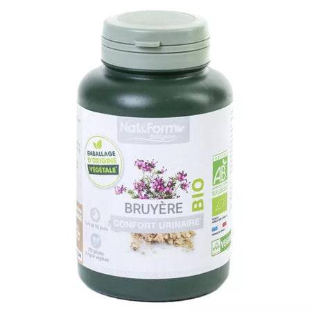 Nat & Form Bio Bruyère 200 gélules végétales