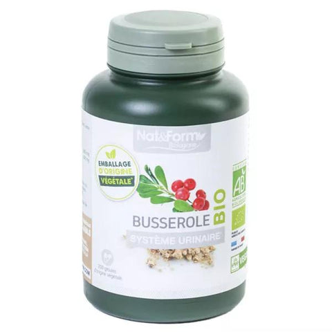 Nat & Form Bio Bärentraube 200 pflanzliche Kapseln