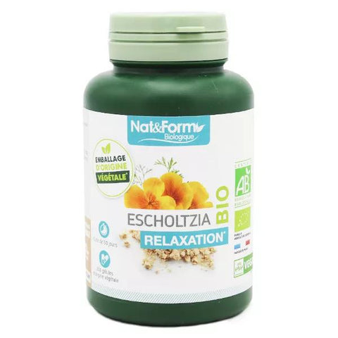 Nat & Form Bio Escholtzia 200 pflanzliche Kapseln
