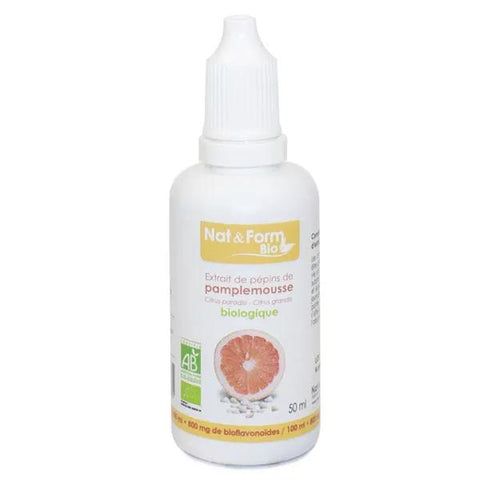 Nat&Form Bio Grapefruitkernextrakt 800 mg Bio (50 ml)