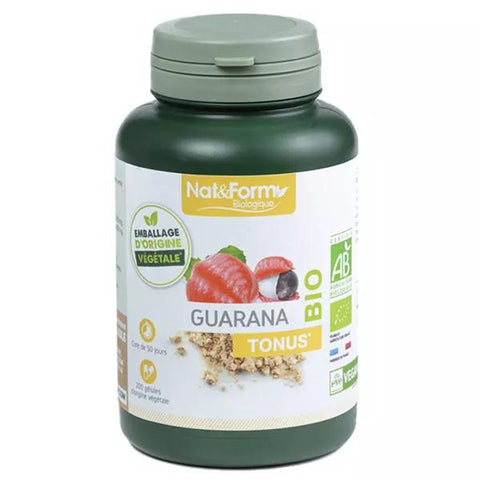 Nat & Form Bio Guarana 200 Kapseln