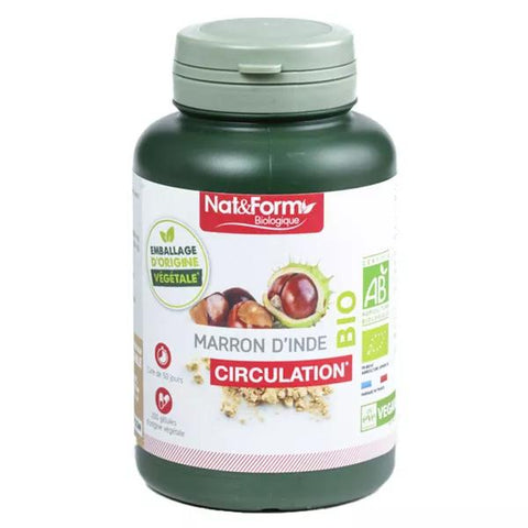 Nat & Form Bio Rosskastanie 200 pflanzliche Kapseln