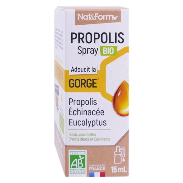 Nat & Form Bio Spray Buccal à la Propolis 15ml
