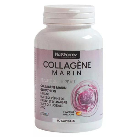 Nat & Form COLLAGENE 90 CAPSULES "beauté de la peau"