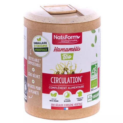 Nat & Form Écoresponsable Hamamelis Bio 200 Kapseln