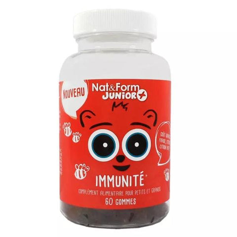 Nat & Form Junior Immunität 60 Gummibärchen