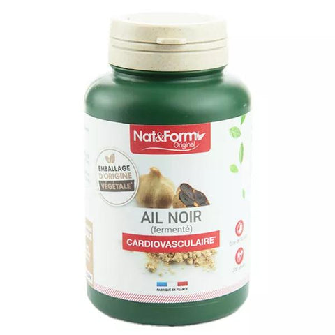 Nat & Form Original Fermentierter Schwarzer Knoblauch 200 Kapseln