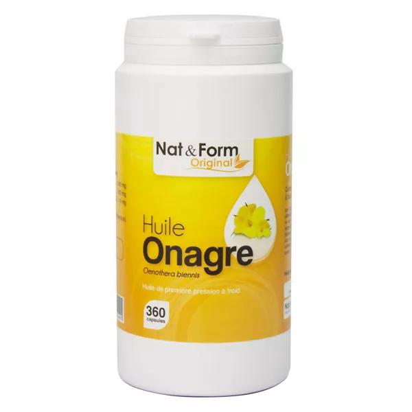 Nat & Form Original Huile Onagre 360 gélules