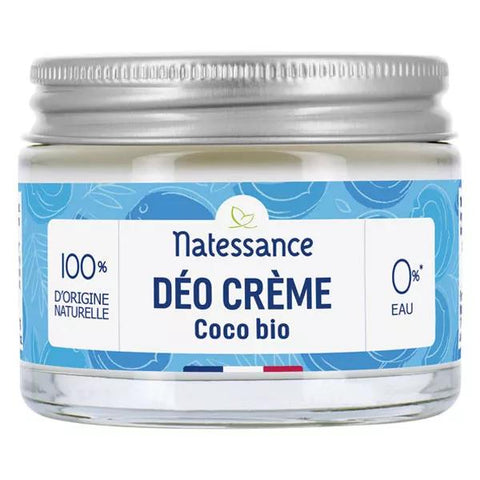 Natessance Deodorant feste Creme Bio-Kokos 50g