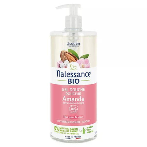 Natessance Duschgel Mandel Pfirsich 1L
