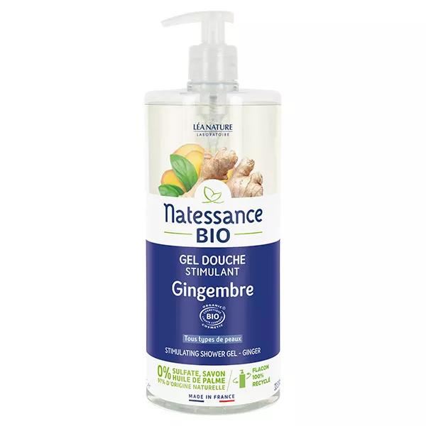 Natessance Gel Douche Gingembre Stimulant 1L