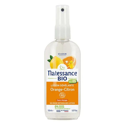 Natessance Kids Bio Leave-in Entwirrungsspray Orange Zitrone (150 ml)