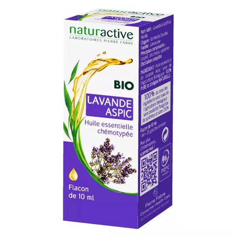 Naturactive Bio Ätherisches Öl Lavendel Aspik 10ml