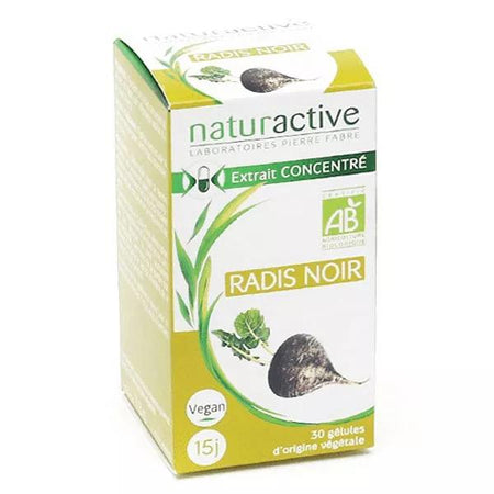 Naturactive Radis Noir Bio 30 gélules
