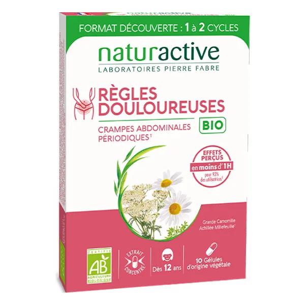 Naturactive Règles Douloureuses Crampes Abdominales BIO 10 gélules