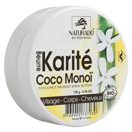 Naturado Beurre de Karité Coco Monoï bio (150 ml)