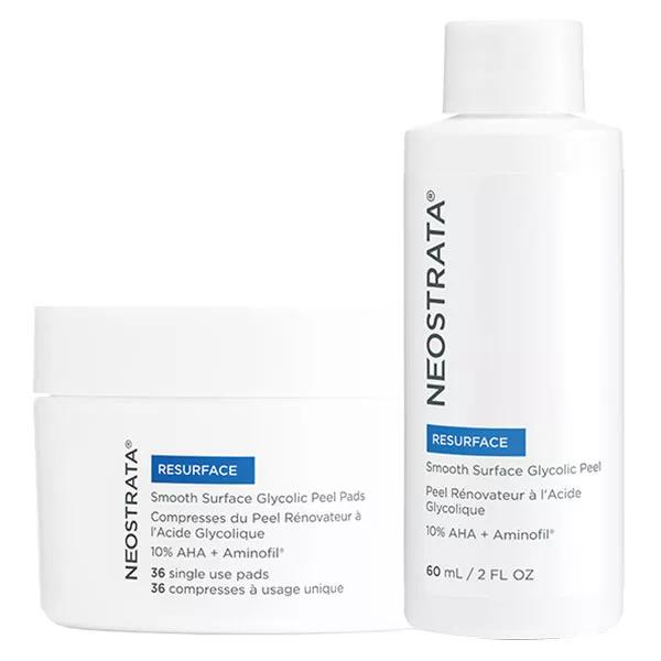 Neostrata Resurface Peel rénovateur à l’acide glycolique (36 cotons + 60 ml)