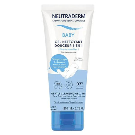 Neutraderm Baby Gel Nettoyant Douceur 3en1 - 200ml