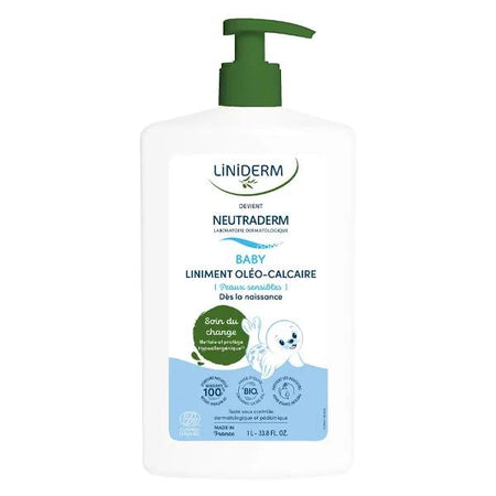 Neutraderm Baby Liniment Oleo-Calcaire BIO Flacon pompe 1L