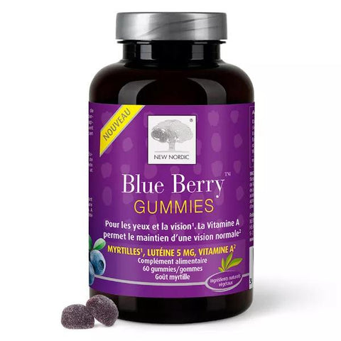 New Nordic Gummies Blue Berry 60 Gummis