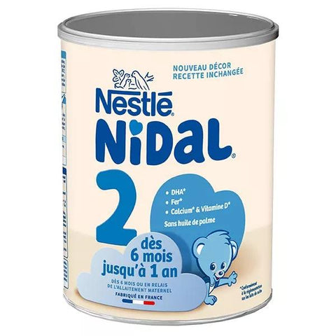 Nidal Powdered Milk 2nd Age 6-12m 800g
