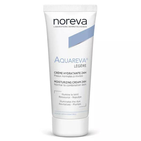 Noreva Laboratoires Aquareva® Feuchtigkeitsspendende Creme leichte Textur 24h (40 ml)