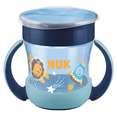 Nuk Mini Magic Cup Trinklernbecher 360° +6m Blau 160ml