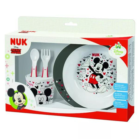 Nuk Geschirr-Set Mickey Mouse