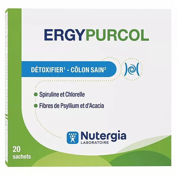 Nutergia ERGYPURCOL 20 sachets - Détoxifier - Côlon sain